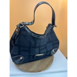 Nine West Black Squares Purse / Hand Bag used Good condition